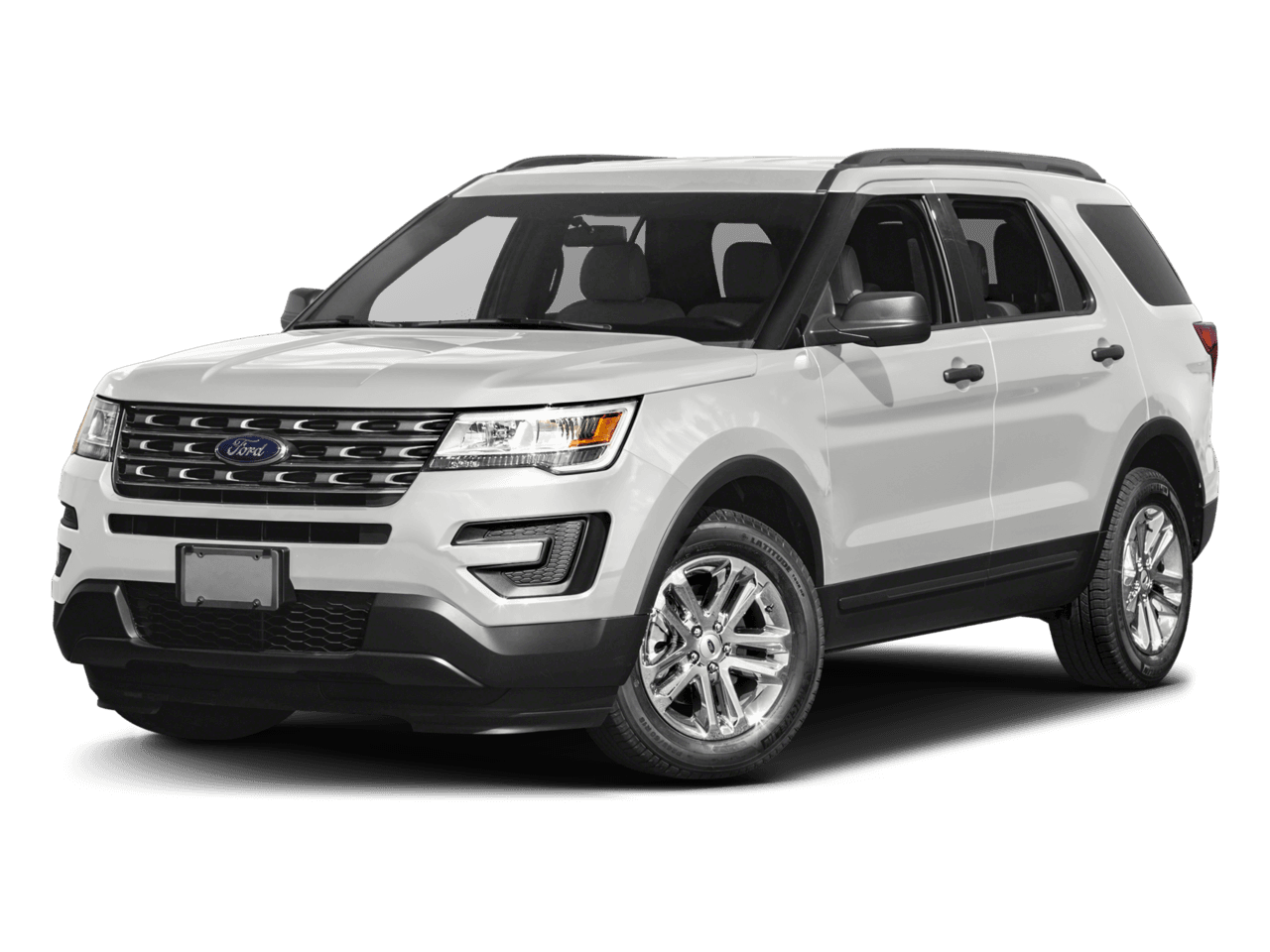 2016 Ford Explorer FWD 4dr Base - Front 3/4, facing to the left