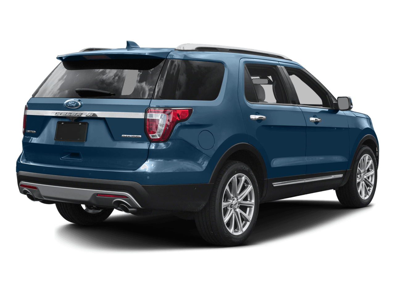 2016 Ford Explorer FWD 4dr Limited - Rear 3/4, facing to the right