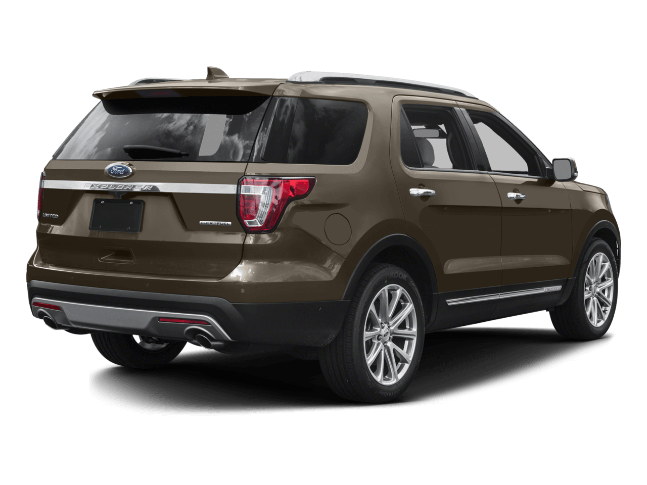 2016 Ford Explorer FWD 4dr Limited - Rear 3/4, facing to the right
