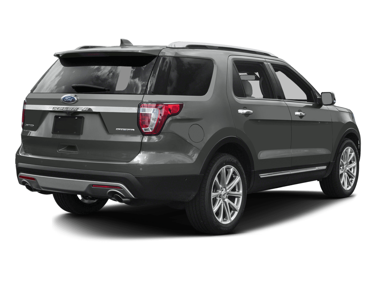 2016 Ford Explorer FWD 4dr Limited - Rear 3/4, facing to the right