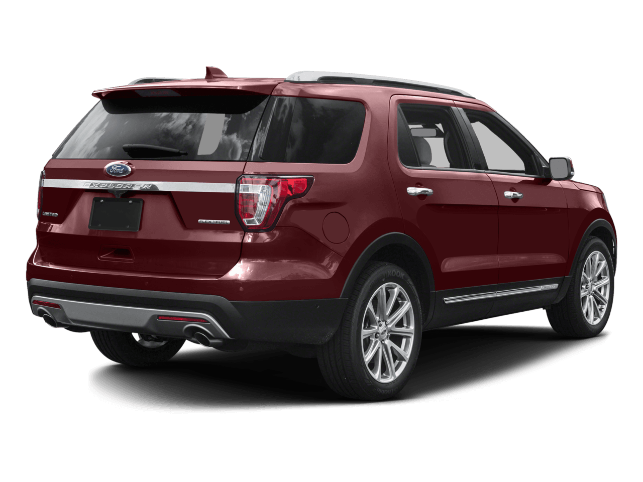 2016 Ford Explorer FWD 4dr Limited - Rear 3/4, facing to the right
