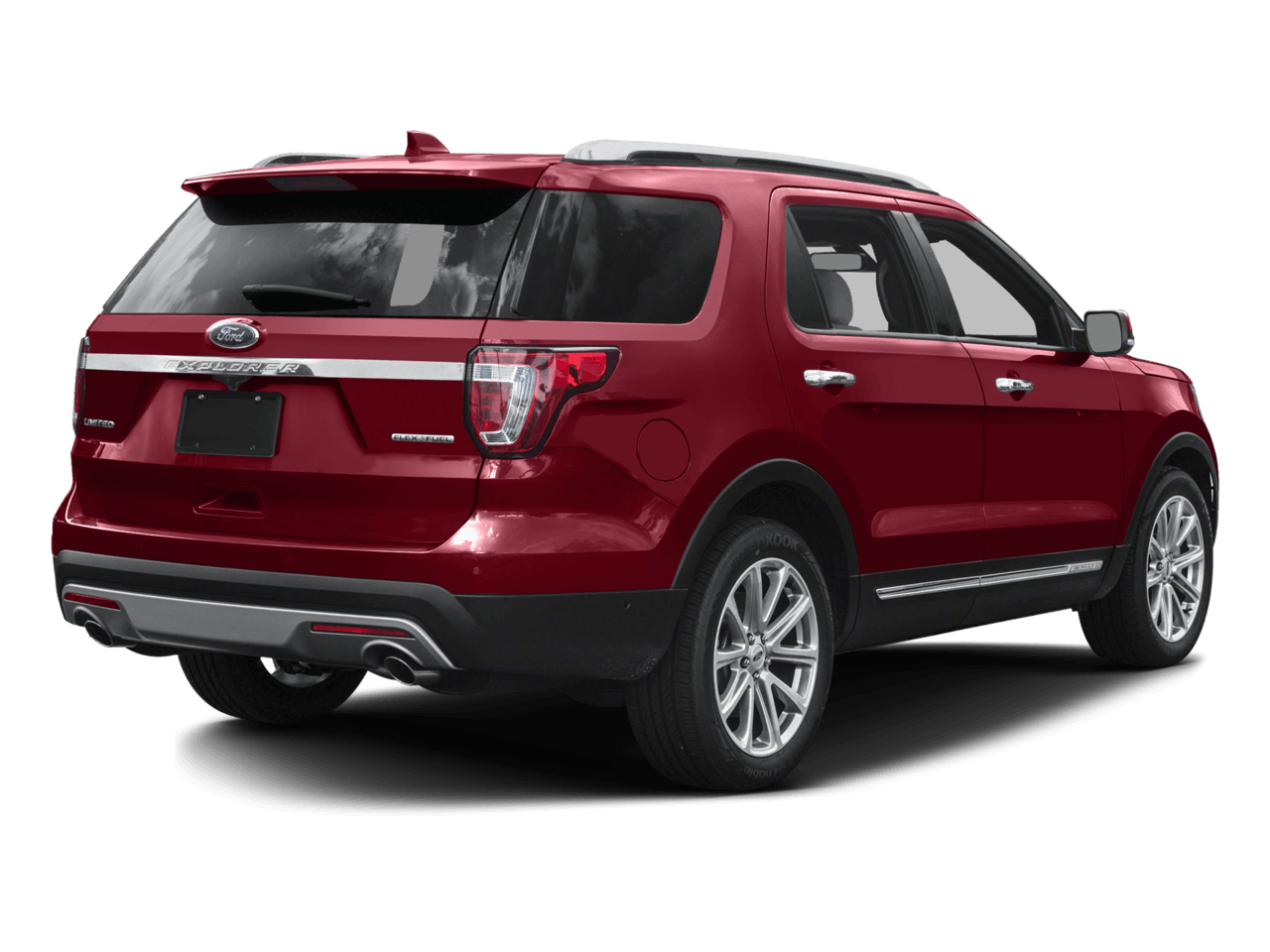 2016 Ford Explorer FWD 4dr Limited - Rear 3/4, facing to the right