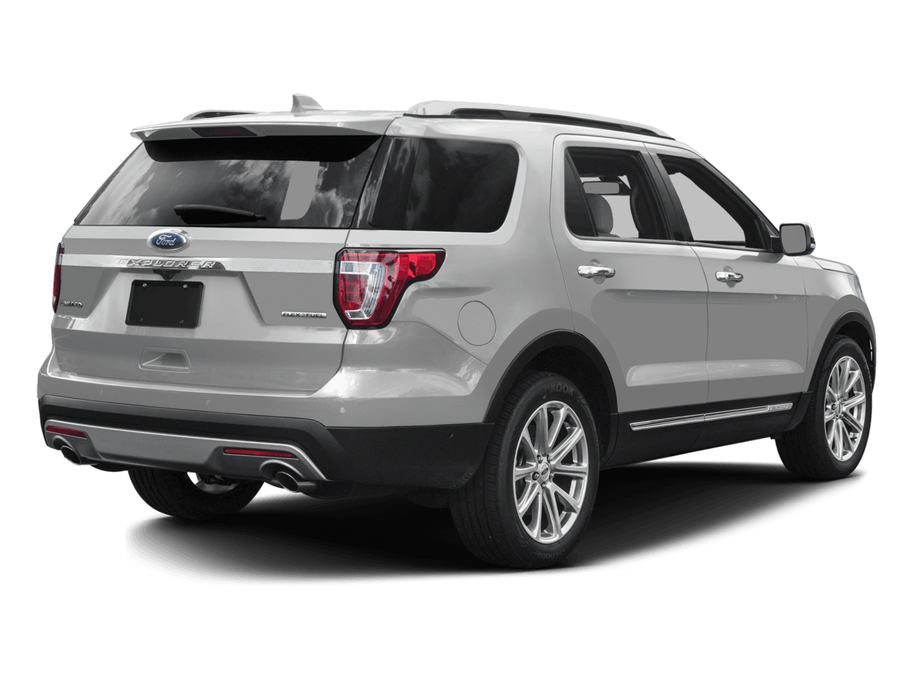 2016 Ford Explorer FWD 4dr Limited - Rear 3/4, facing to the right