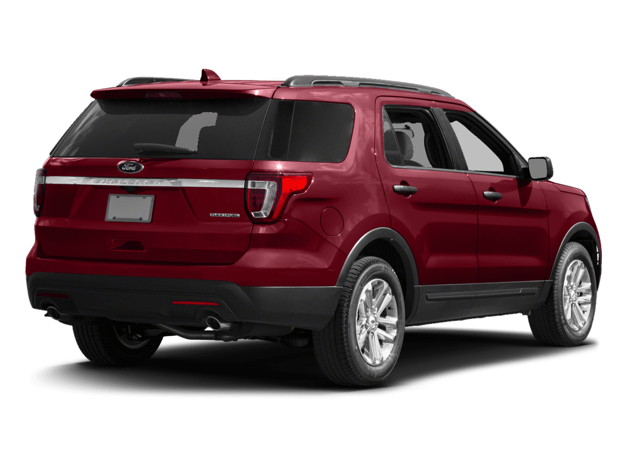 2016 Ford Explorer 4WD 4dr Base - Rear 3/4, facing to the right