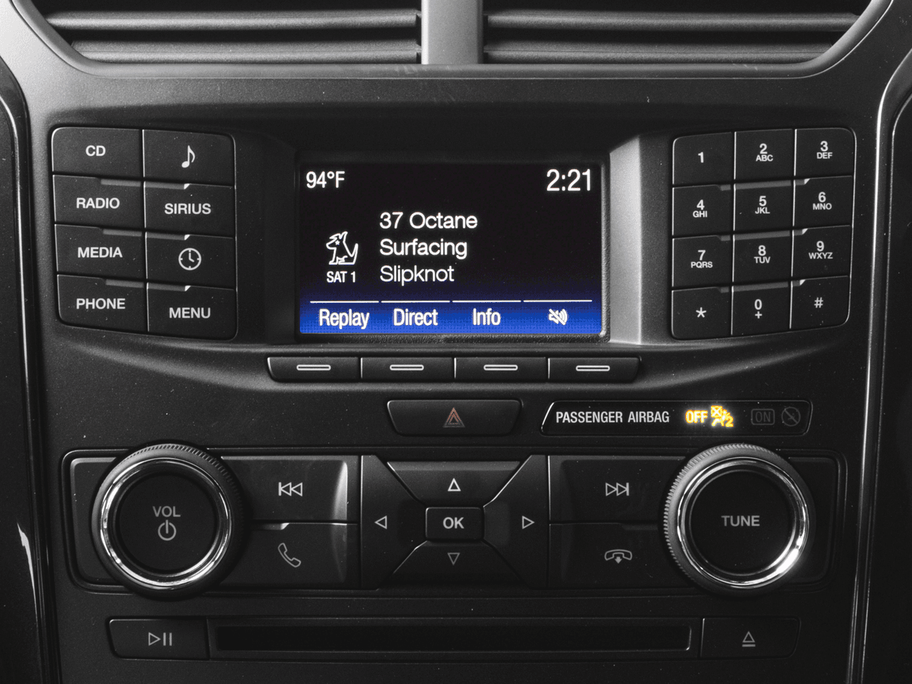 2016 Ford Explorer 4WD 4dr Base - Interior Stereo System