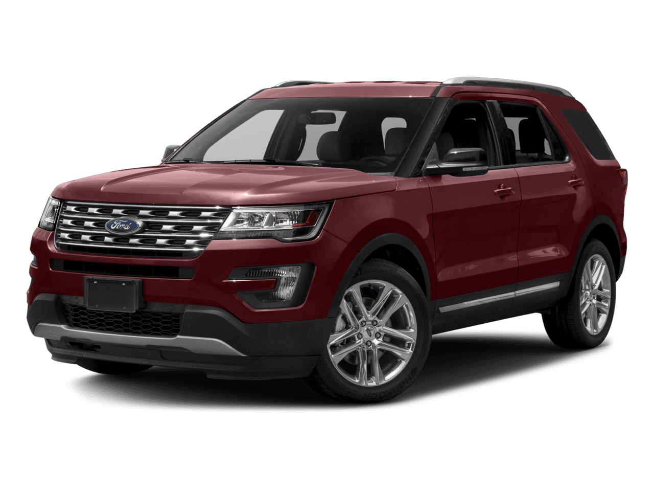 2016 Ford Explorer 4WD 4dr XLT - Front 3/4, facing to the left