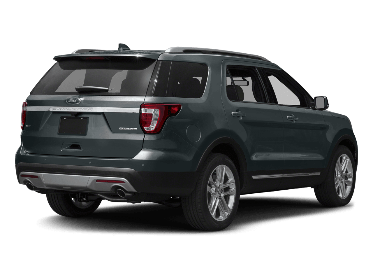 2016 Ford Explorer 4WD 4dr XLT - Rear 3/4, facing to the right