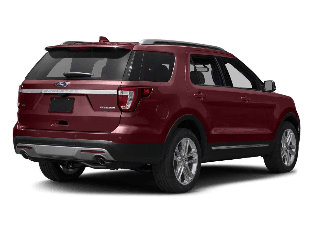 2016 Ford Explorer 4WD 4dr XLT - Rear 3/4, facing to the right