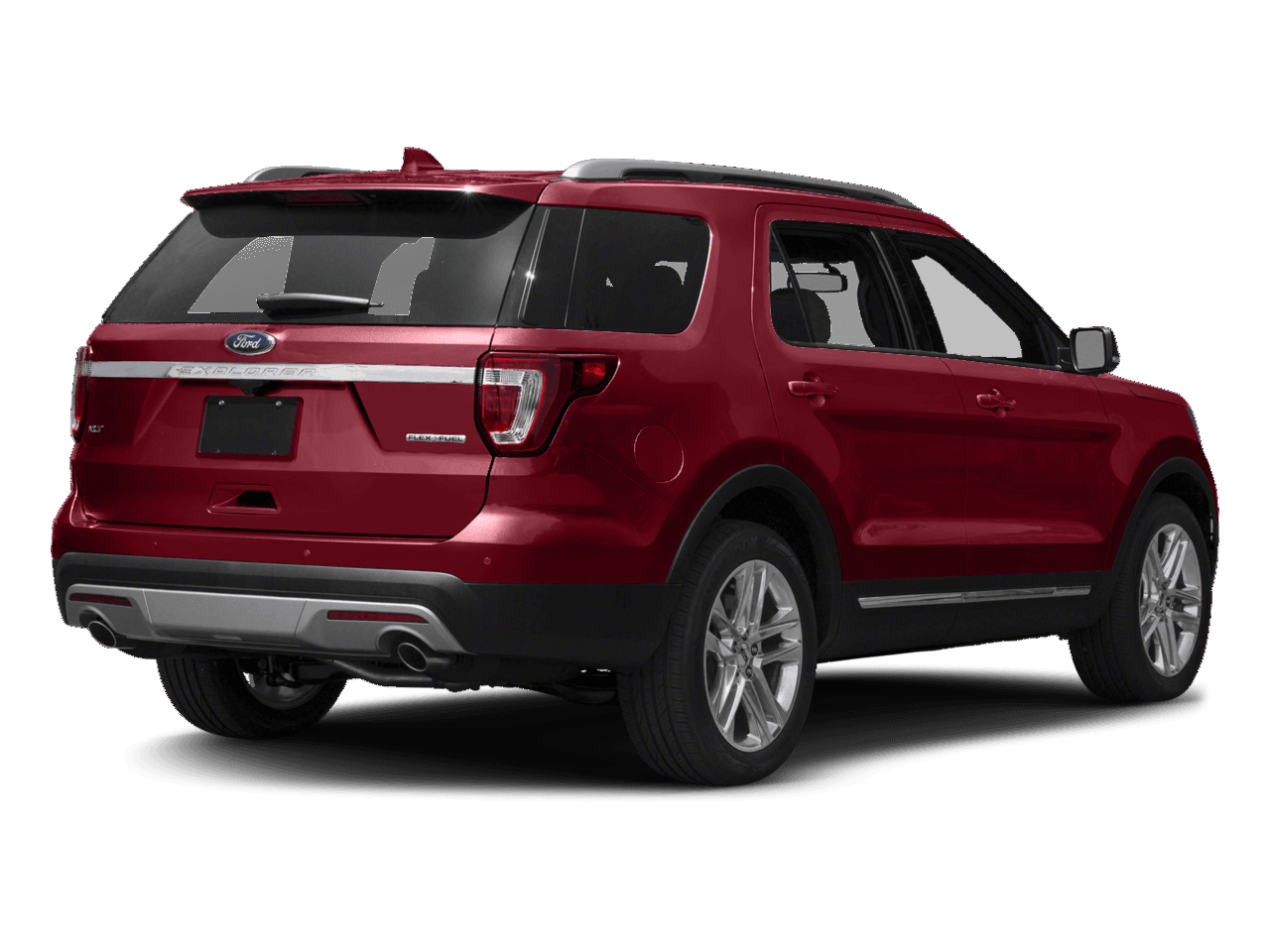 2016 Ford Explorer 4WD 4dr XLT - Rear 3/4, facing to the right