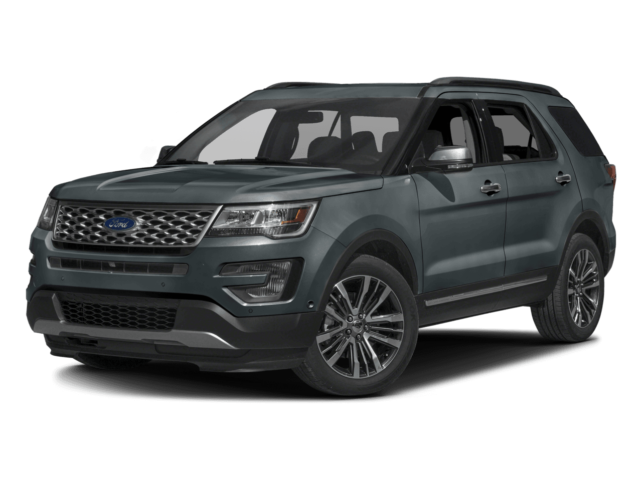 2016 Ford Explorer 4WD 4dr Platinum - Front 3/4, facing to the left