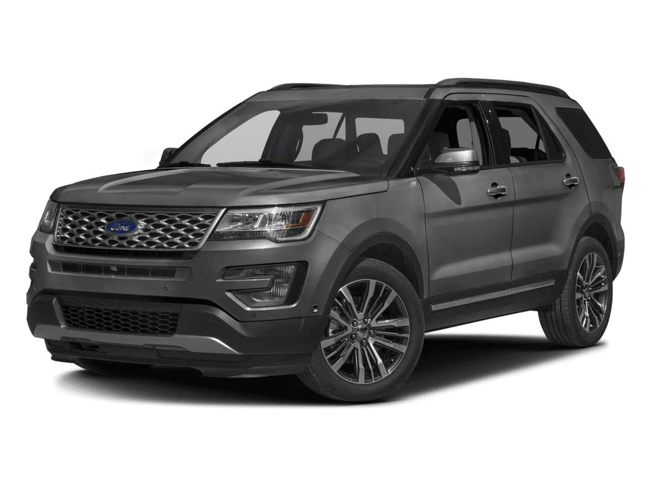 2016 Ford Explorer 4WD 4dr Platinum - Front 3/4, facing to the left