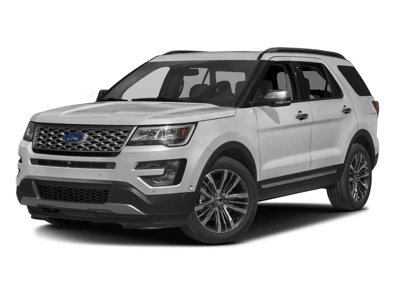 2016 Ford Explorer 4WD 4dr Platinum - Front 3/4, facing to the left