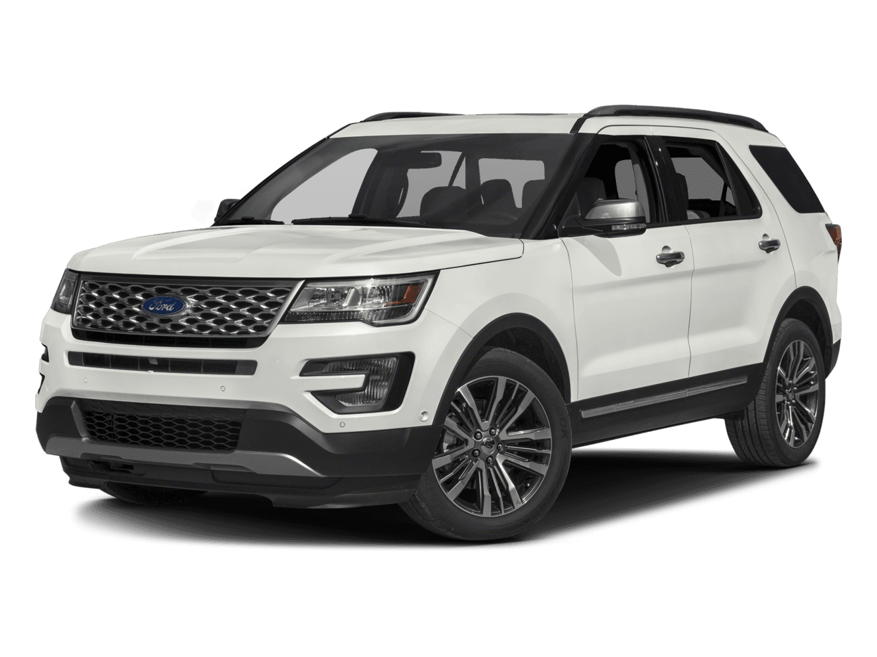 2016 Ford Explorer 4WD 4dr Platinum - Front 3/4, facing to the left