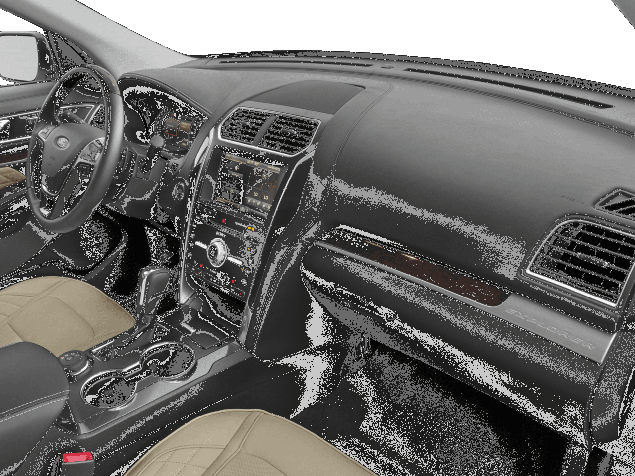 2016 Ford Explorer 4WD 4dr Platinum - Interior Passenger Dash