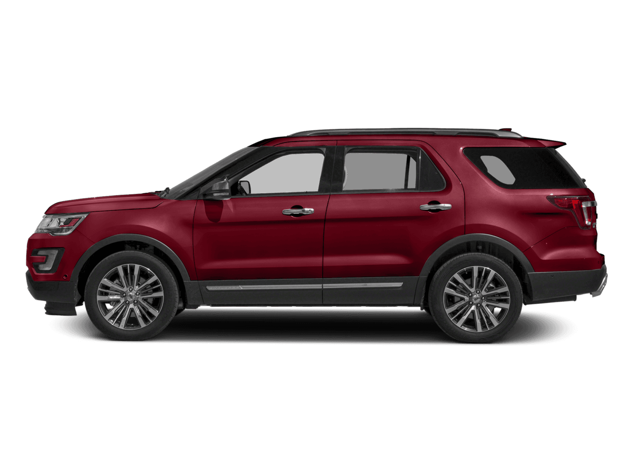 2016 Ford Explorer 4WD 4dr Platinum - Profile, facing to the left