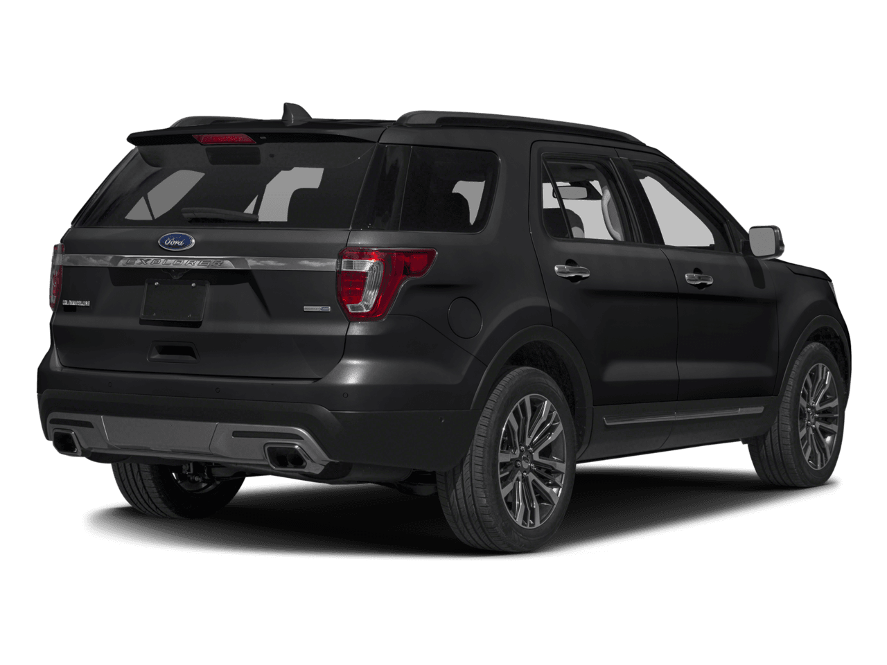 2016 Ford Explorer 4WD 4dr Platinum - Rear 3/4, facing to the right