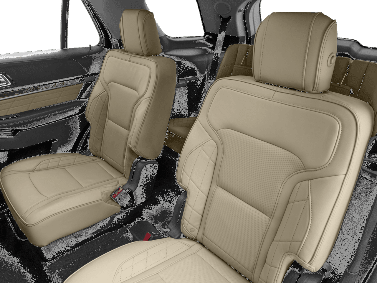 2016 Ford Explorer 4WD 4dr Platinum - Interior Rear seats