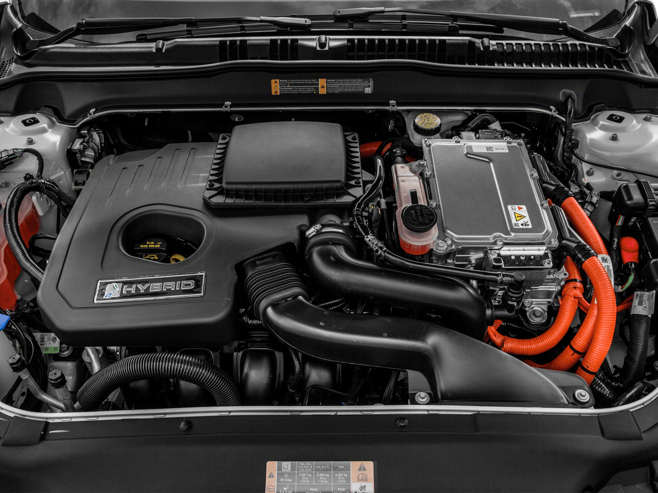 2016 Ford Fusion 4dr Sdn Titanium Hybrid FWD - Interior Engine Shot Feature