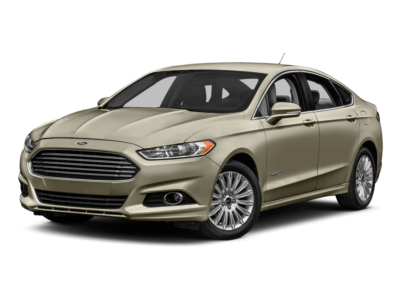 2016 Ford Fusion 4dr Sdn Titanium Hybrid FWD - Front 3/4, facing to the left