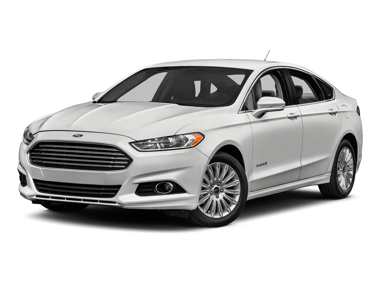 2016 Ford Fusion 4dr Sdn Titanium Hybrid FWD - Front 3/4, facing to the left