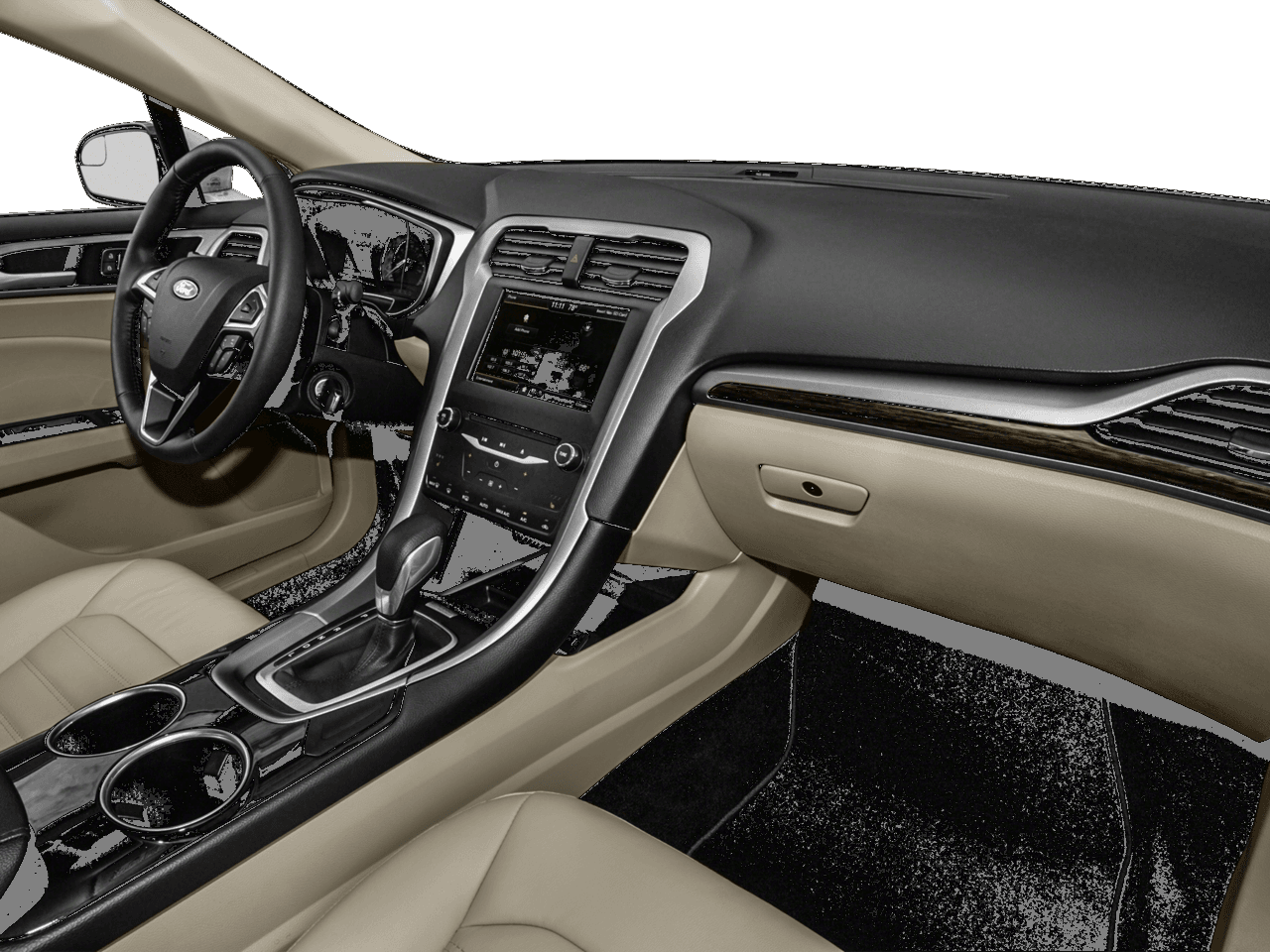 2016 Ford Fusion 4dr Sdn Titanium Hybrid FWD - Interior Passenger Dash