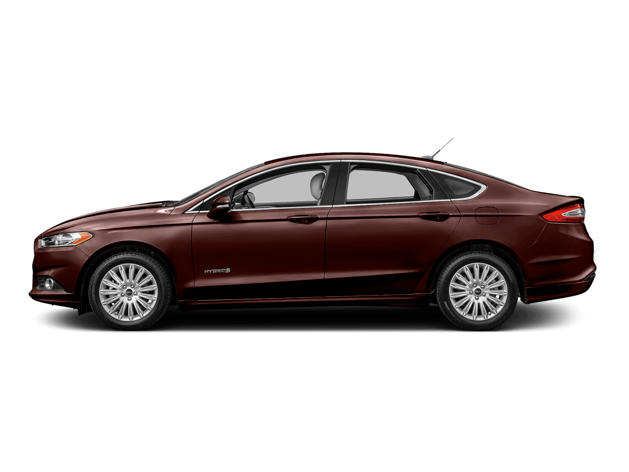 2016 Ford Fusion 4dr Sdn Titanium Hybrid FWD - Profile, facing to the left