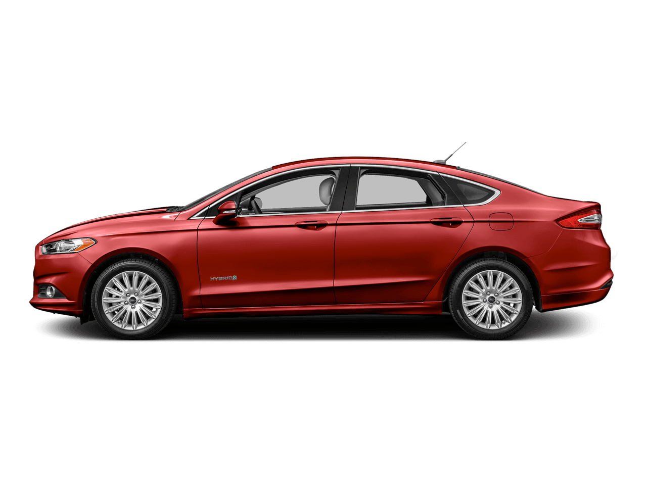 2016 Ford Fusion 4dr Sdn Titanium Hybrid FWD - Profile, facing to the left