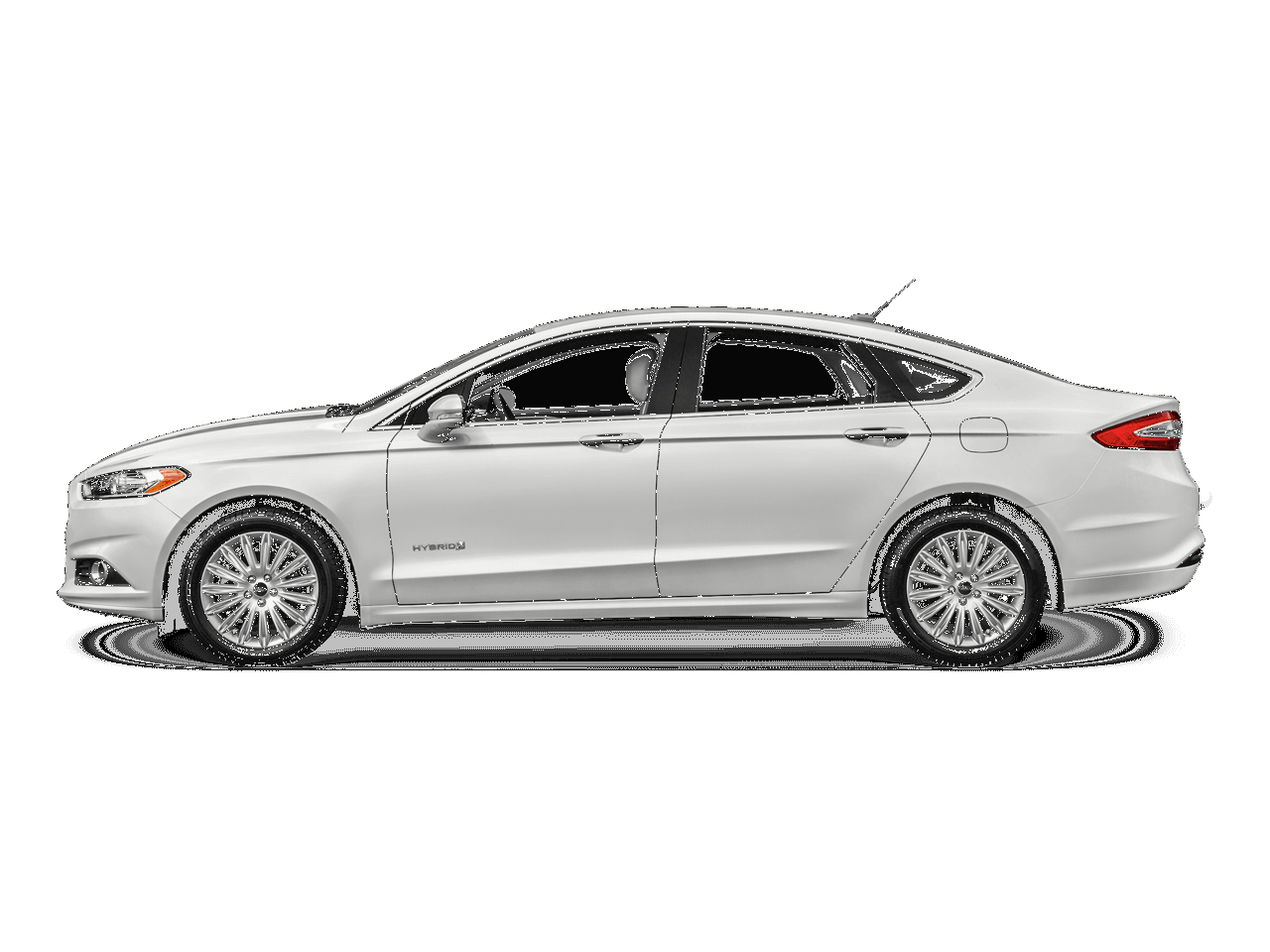 2016 Ford Fusion 4dr Sdn Titanium Hybrid FWD - Profile, facing to the left