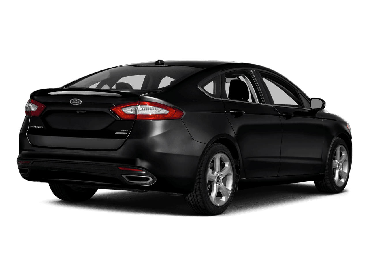 2016 Ford Fusion 4dr Sdn SE FWD - Rear 3/4, facing to the right