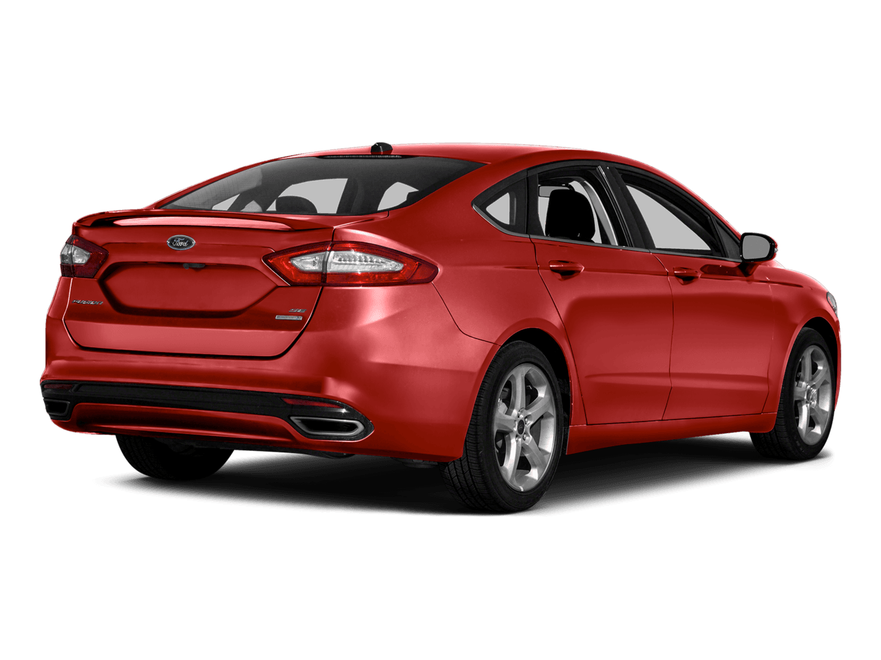 2016 Ford Fusion 4dr Sdn SE FWD - Rear 3/4, facing to the right