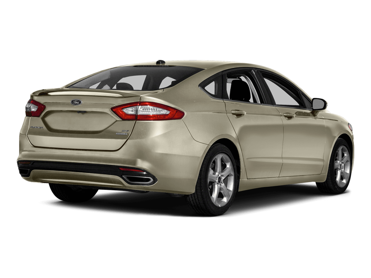 2016 Ford Fusion 4dr Sdn SE FWD - Rear 3/4, facing to the right