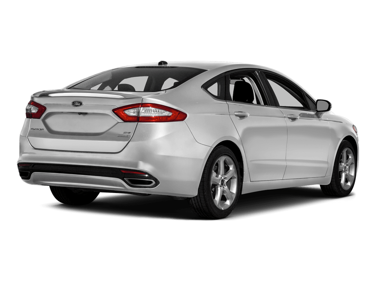 2016 Ford Fusion 4dr Sdn SE FWD - Rear 3/4, facing to the right