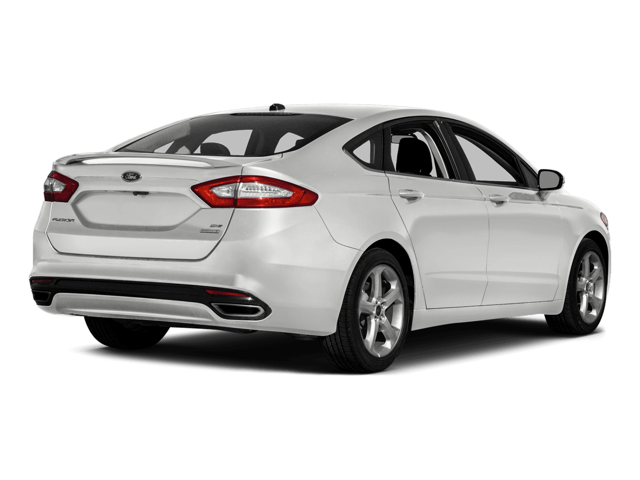 2016 Ford Fusion 4dr Sdn SE FWD - Rear 3/4, facing to the right