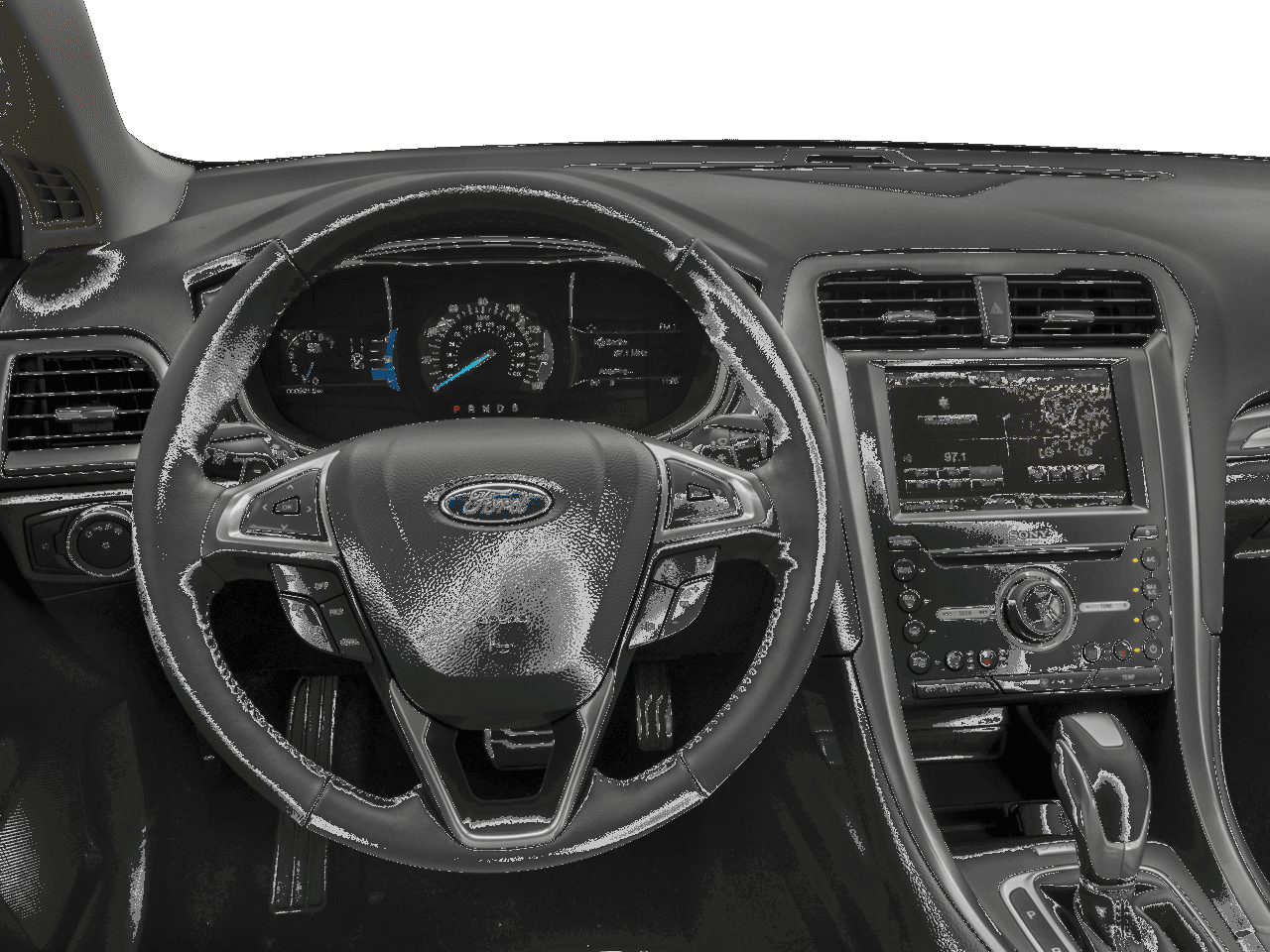 2016 Ford Fusion 4dr Sdn Titanium FWD - Interior Drivers Dash