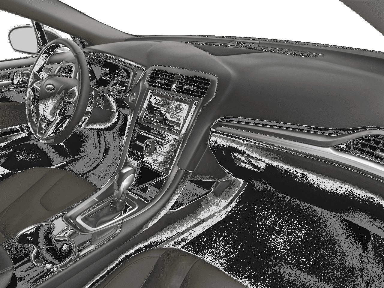 2016 Ford Fusion 4dr Sdn Titanium FWD - Interior Passenger Dash