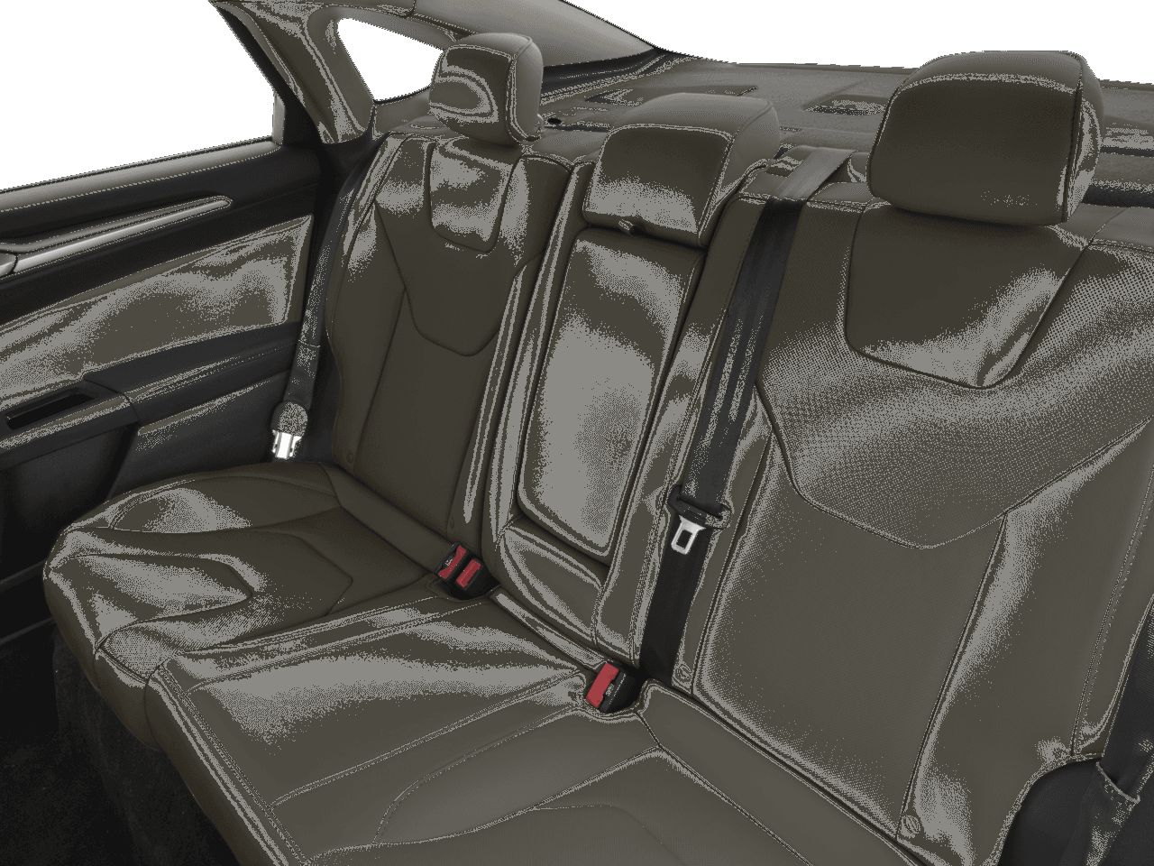 2016 Ford Fusion 4dr Sdn Titanium FWD - Interior Rear seats