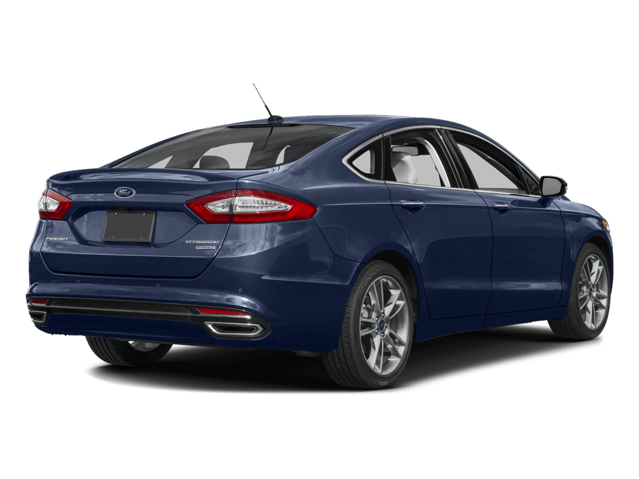 2016 Ford Fusion 4dr Sdn Titanium AWD - Rear 3/4, facing to the right