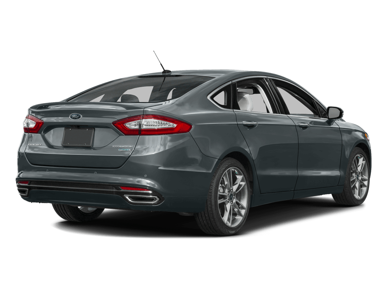 2016 Ford Fusion 4dr Sdn Titanium AWD - Rear 3/4, facing to the right