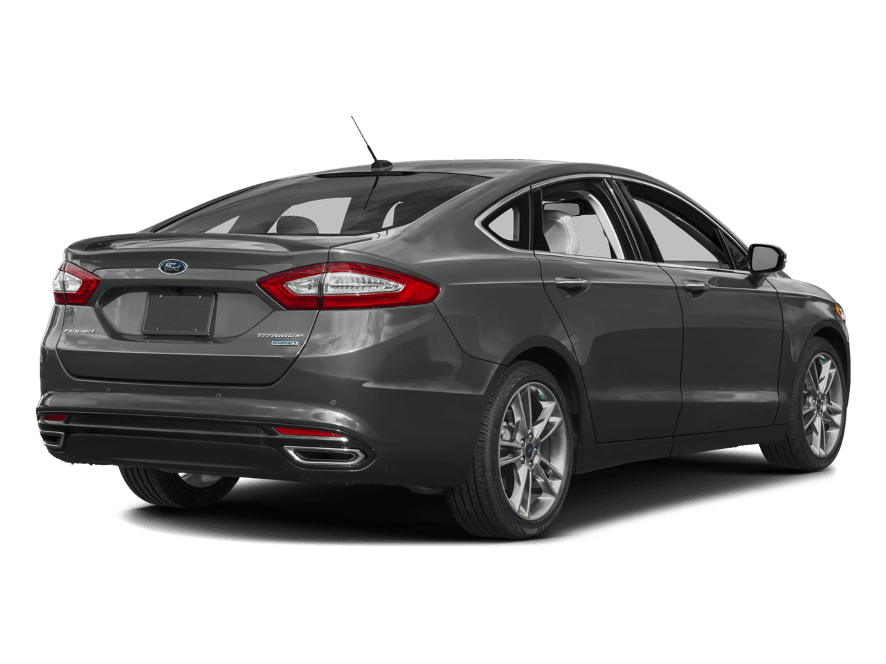 2016 Ford Fusion 4dr Sdn Titanium AWD - Rear 3/4, facing to the right
