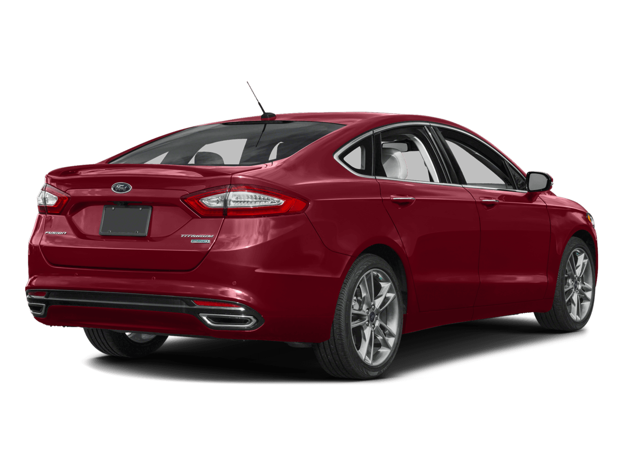 2016 Ford Fusion 4dr Sdn Titanium AWD - Rear 3/4, facing to the right
