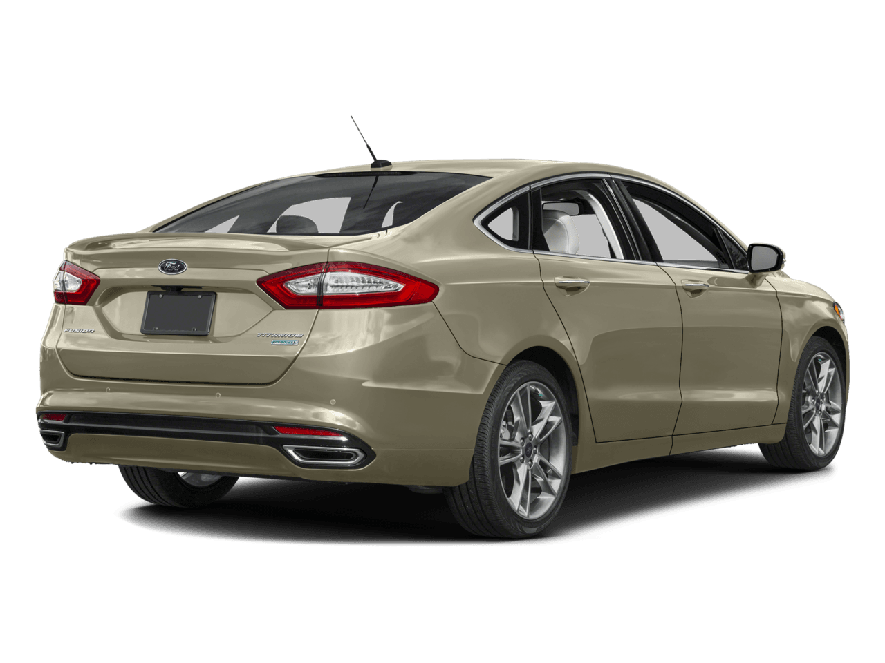 2016 Ford Fusion 4dr Sdn Titanium AWD - Rear 3/4, facing to the right