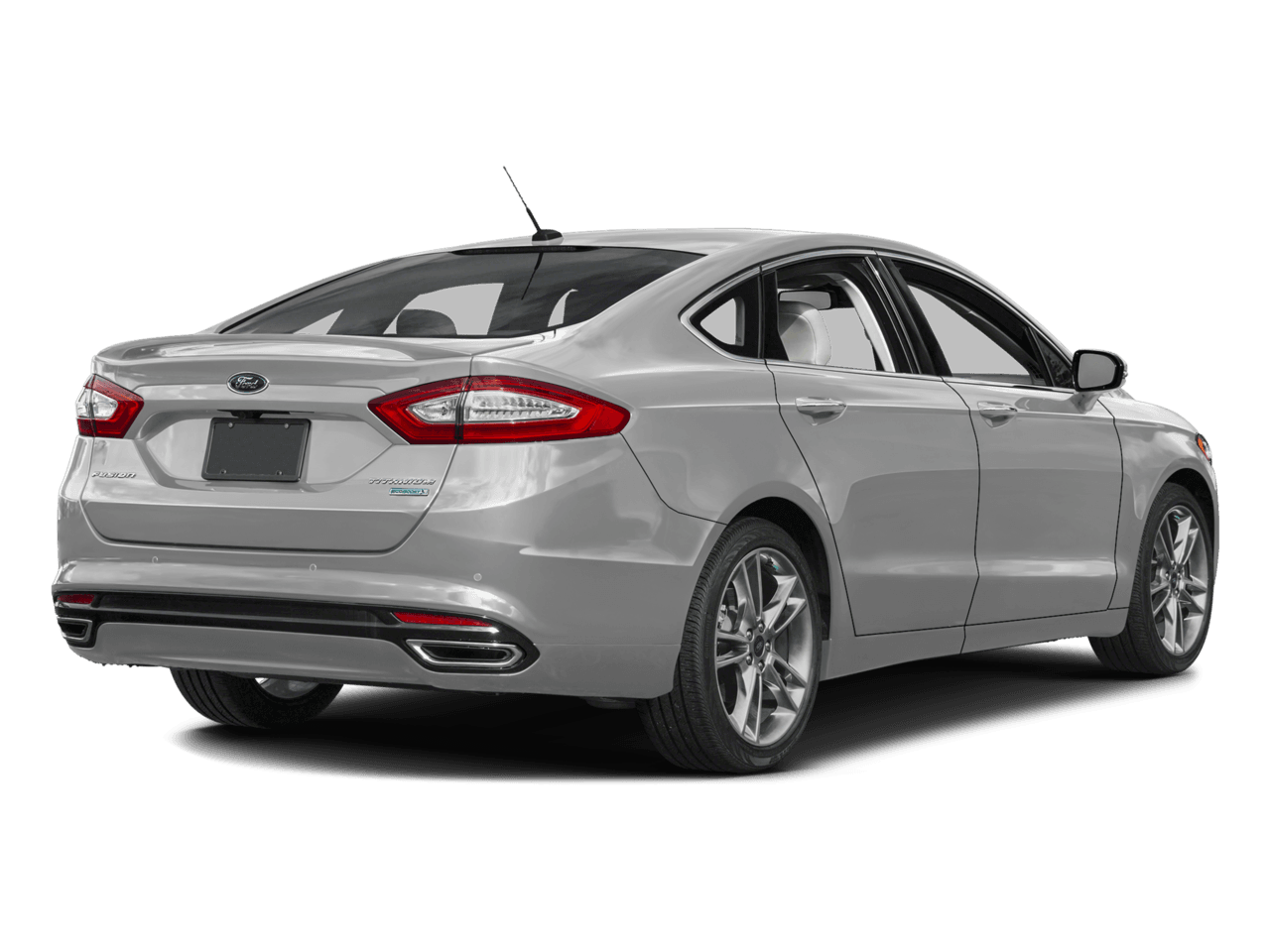 2016 Ford Fusion 4dr Sdn Titanium AWD - Rear 3/4, facing to the right