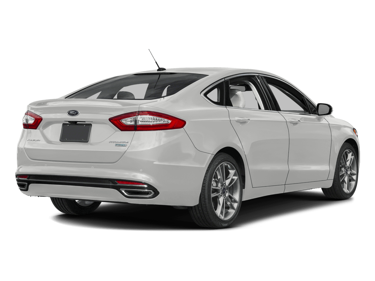 2016 Ford Fusion 4dr Sdn Titanium AWD - Rear 3/4, facing to the right