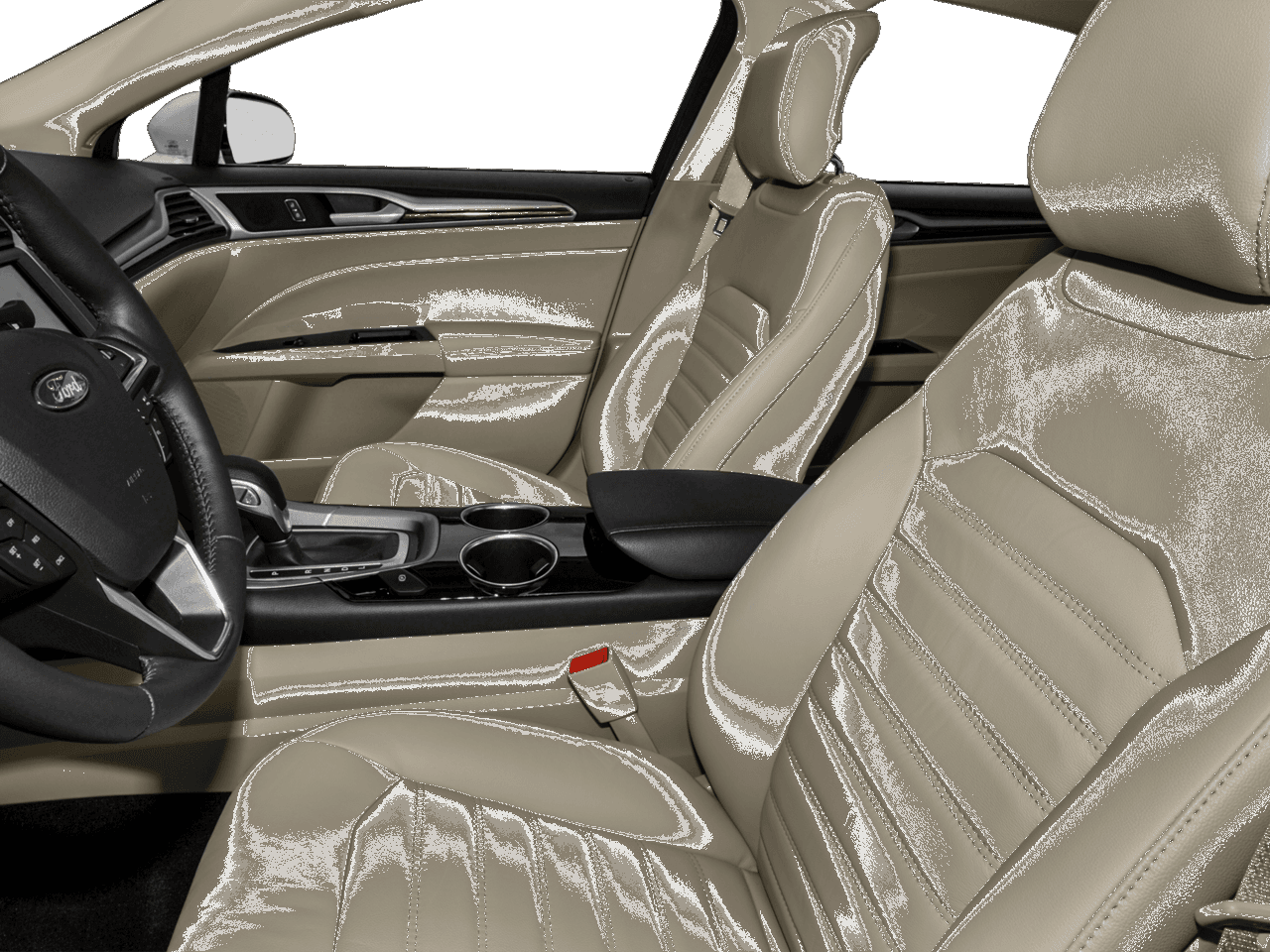 2016 Ford Fusion 4dr Sdn S Hybrid FWD - Interior Driver's Side with Door Open, Front Seat Feature