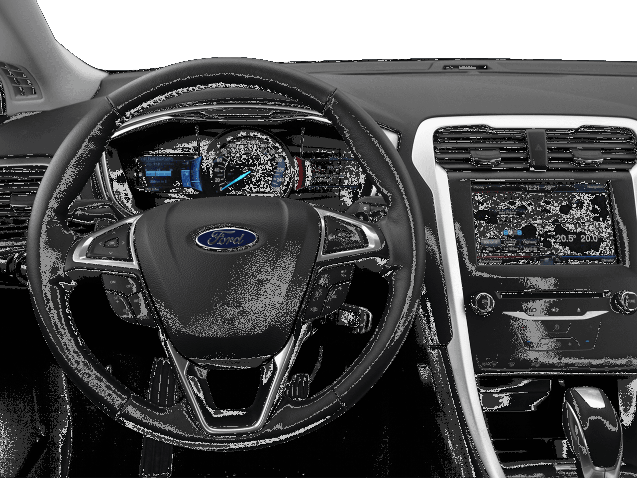 2016 Ford Fusion 4dr Sdn SE AWD - Interior Drivers Dash