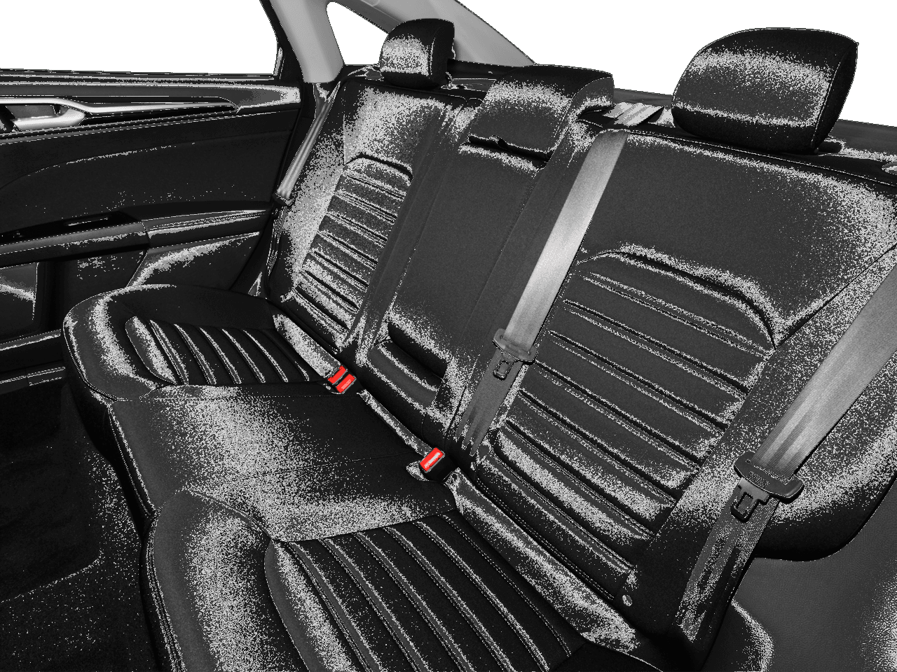 2016 Ford Fusion 4dr Sdn SE AWD - Interior Rear seats