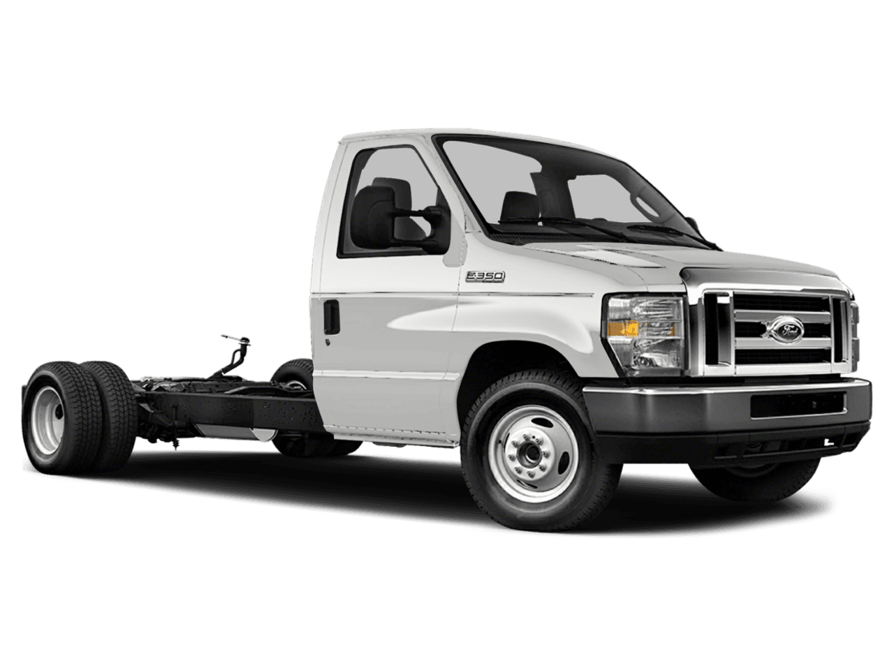 2016 Ford Econoline Commercial Cutaway E-350 Super Duty 176" DRW - Front 3/4, facing to the left