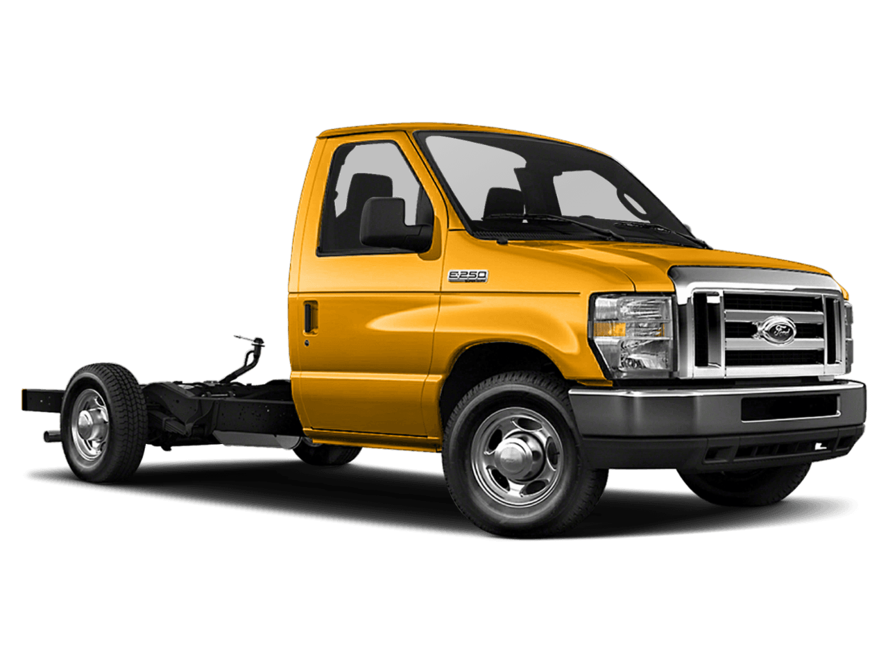2016 Ford Econoline Commercial Cutaway E-350 Super Duty 138" SRW - Front 3/4, facing to the left