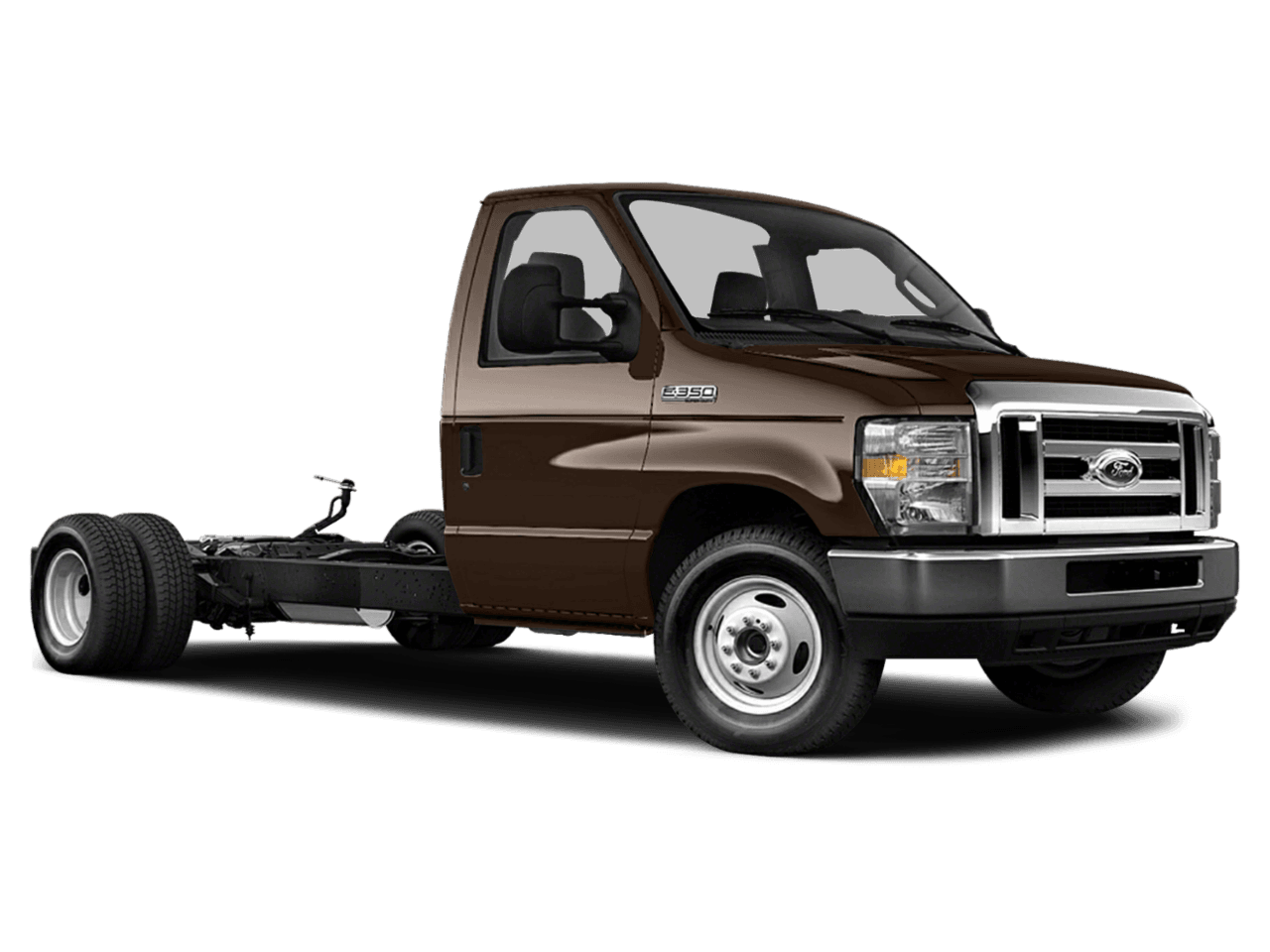 2016 Ford Econoline Commercial Cutaway E-350 Super Duty 158" DRW - Front 3/4, facing to the left