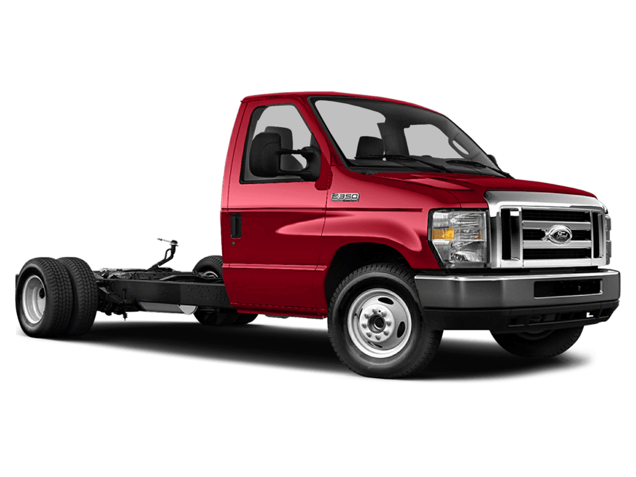 2016 Ford Econoline Commercial Cutaway E-350 Super Duty 158" DRW - Front 3/4, facing to the left